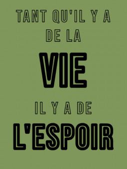Poster - Espoir - Accueil | Oueso - Contemporary Afro Art