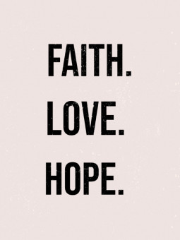 Poster - Faith - Accueil | Oueso - Contemporary Afro Art