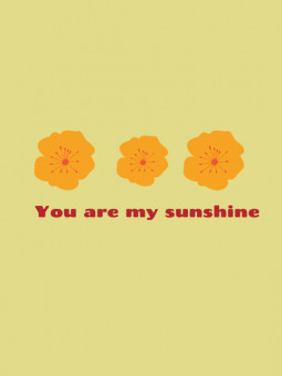 Affiche - Sunshine - Accueil | Oueso - Art Afro Contemporain