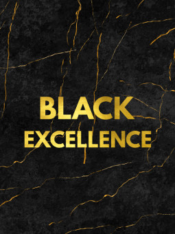 Poster - Excellence - Accueil | Oueso - Contemporary Afro Art