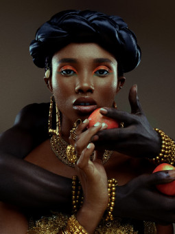 Poster - Soleil Éternel - Accueil | Oueso - Contemporary Afro Art