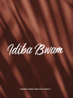 Poster - Idiba Bwam - Accueil | Oueso - Contemporary Afro Art