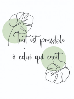 Affiche - Possible - Accueil | Oueso - Art Afro Contemporain