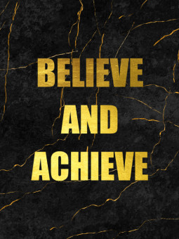 Poster - Belive - Accueil | Oueso - Contemporary Afro Art