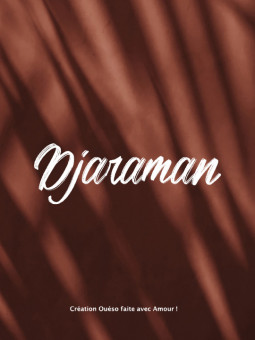 Poster - Djaraman - Accueil | Oueso - Contemporary Afro Art