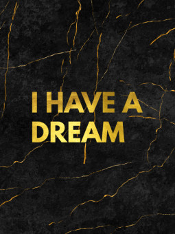 Affiche - I have a dream - Accueil | Oueso - Art Afro Contemporain