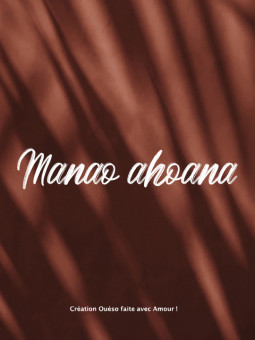 Affiche - Manao - Accueil | Oueso - Art Afro Contemporain