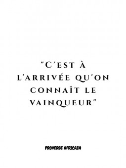 Affiche - Vainqueur - Accueil | Oueso - Art Afro Contemporain