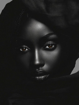 Affiche - Woman Ebo - Accueil | Oueso - Art Afro Contemporain