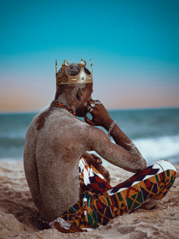 Poster - La sagesse - Accueil | Oueso - Contemporary Afro Art
