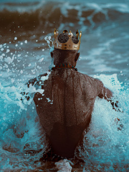 Affiche - Ancestral - Accueil | Oueso - Art Afro Contemporain