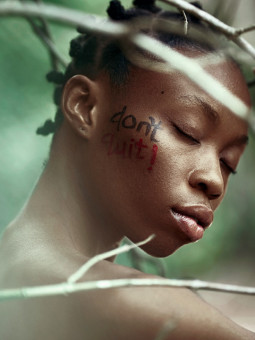 Affiche - Don't quit - Accueil | Oueso - Art Afro Contemporain