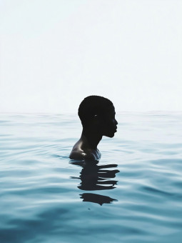 Affiche - Seul - Accueil | Oueso - Art Afro Contemporain