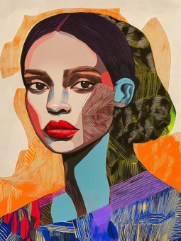 Poster - Moyalo - Accueil | Oueso - Contemporary Afro Art