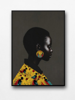 Framed poster - Wax Vision (Wax Pop Art) - Accueil | Oueso - Contem...
