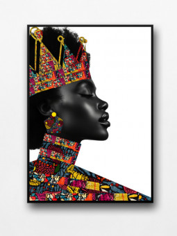 Framed poster - Colormix (Wax Pop Art) - Accueil | Oueso - Contempo...