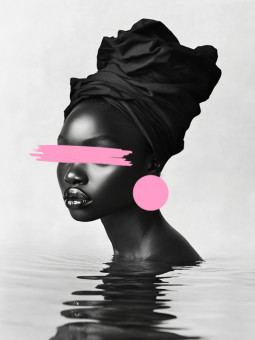Affiche - Guuve - Accueil | Oueso - Art Afro Contemporain