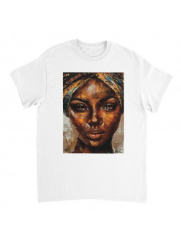 Unisex T-shirt - Faxa - Accueil | Oueso - Contemporary Afro Art