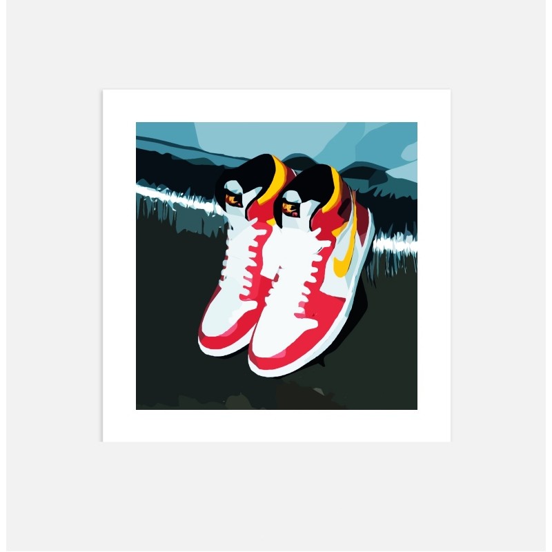 Affiche poster - Nike sneakers 04