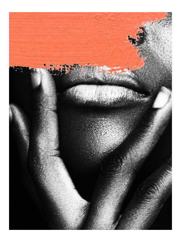 Poster - Afro Peau