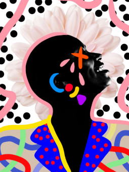 Affiche - Afro Guerrier