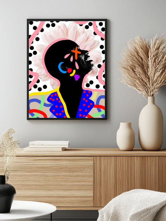 Poster - Afro Guerrier-Accueil-OUESO