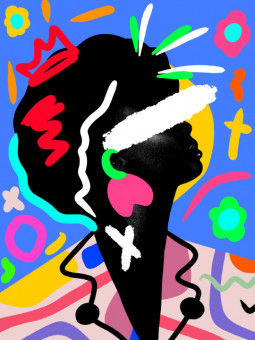 Affiche - Afro Titilayo