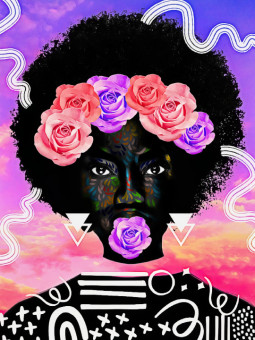 Affiche - Afro Halima