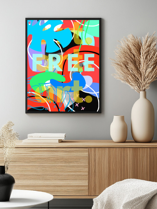 Affiche - Afro Échos-Art mural-OUESO