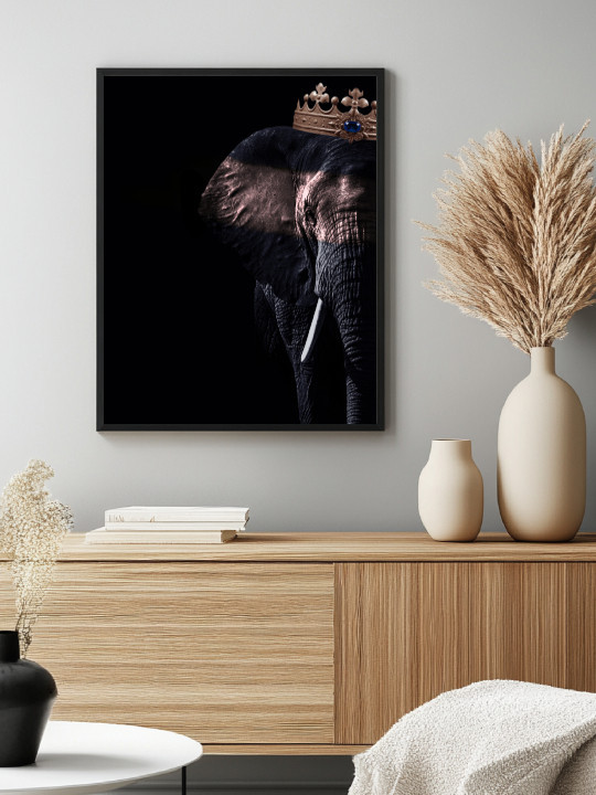 copie de copie de copie de copie de copie de copie - Art mural | Ou... Affiche - Babar-Affiches-OUESO