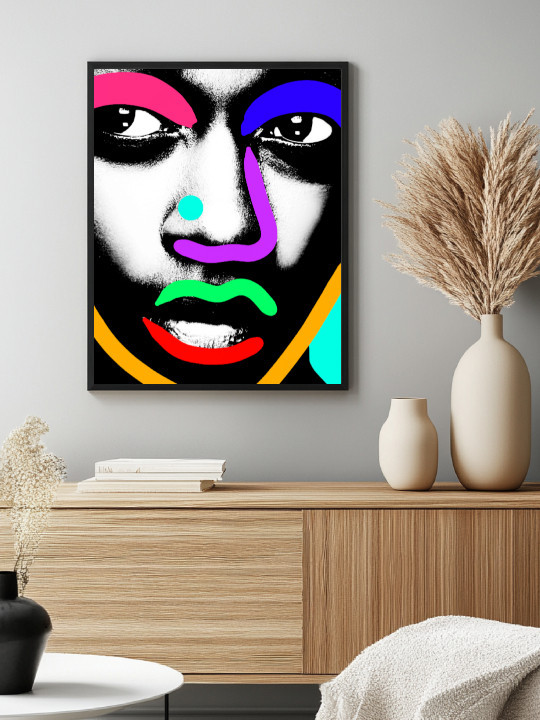 Poster - Afro Molary-WALL ART-OUESO