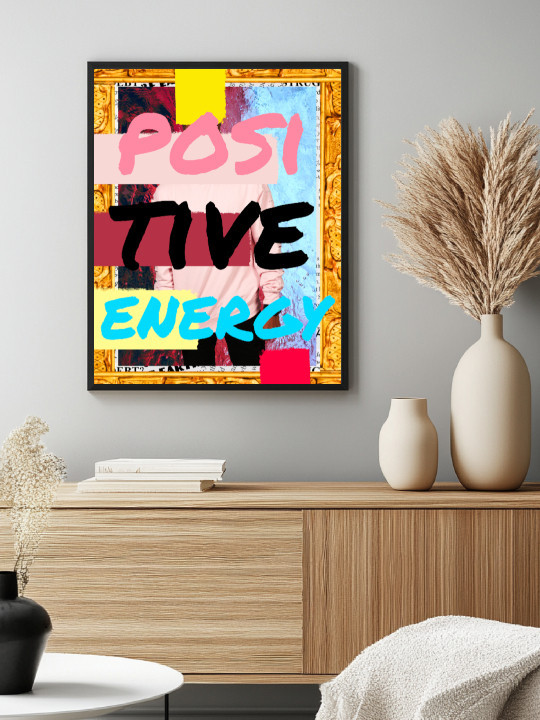 Poster - Afro Posi-WALL ART-OUESO
