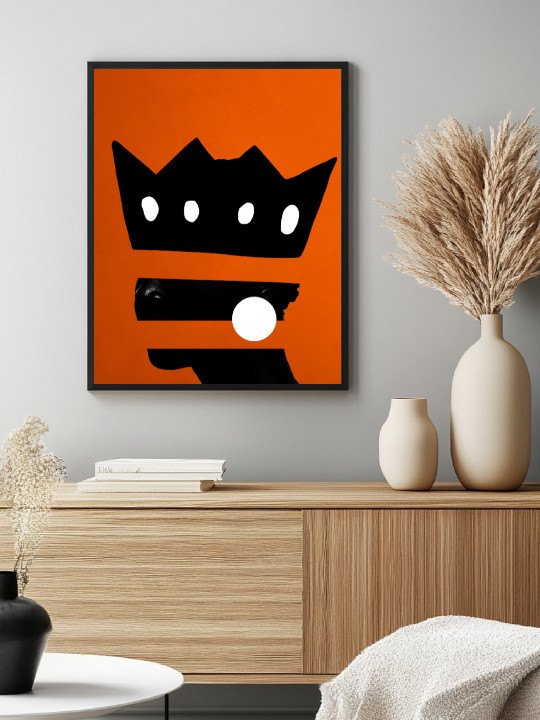 Affiche - Afro Feu-Art mural-OUESO