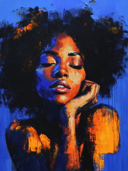 Affiche - Yami - Accueil | Oueso - Art Afro Contemporain