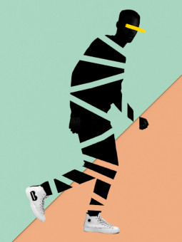 Poster - Afro Colonne