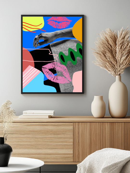 Affiche -Afro Cadre Affiche -Afro Cadre-Affiches-OUESO