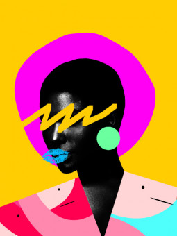 Affiche - Afro Shona - Affiches | Oueso - Art Afro Contemporain