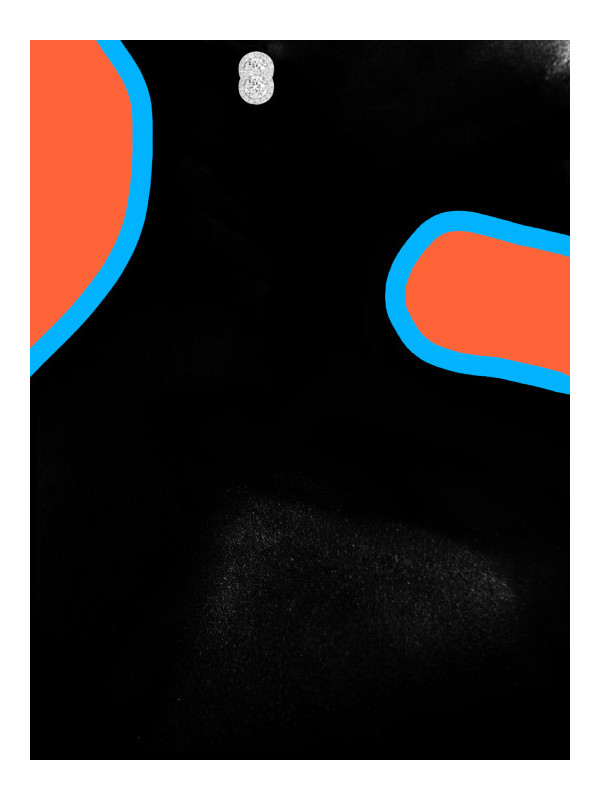 Affiche -Afro Silhouette