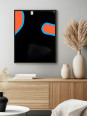 Affiche -Afro Silhouette