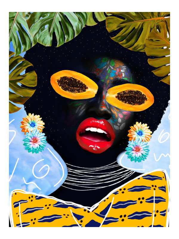 Affiche - Afro Grâce Affiche - Afro Grâce