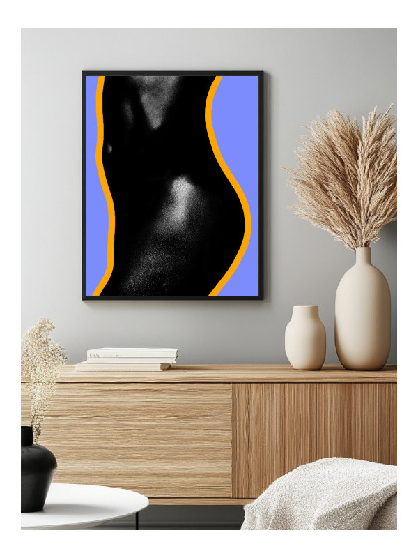 Poster - Afro Figure