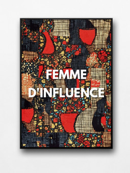 Framed poster - Femme d'influence