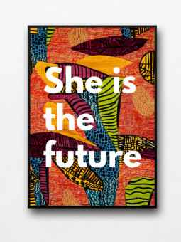 Framed poster - The future