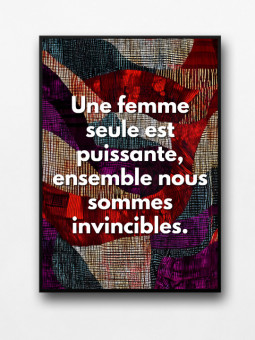 Framed poster - Invincible
