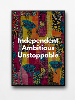Framed poster - Ambitious