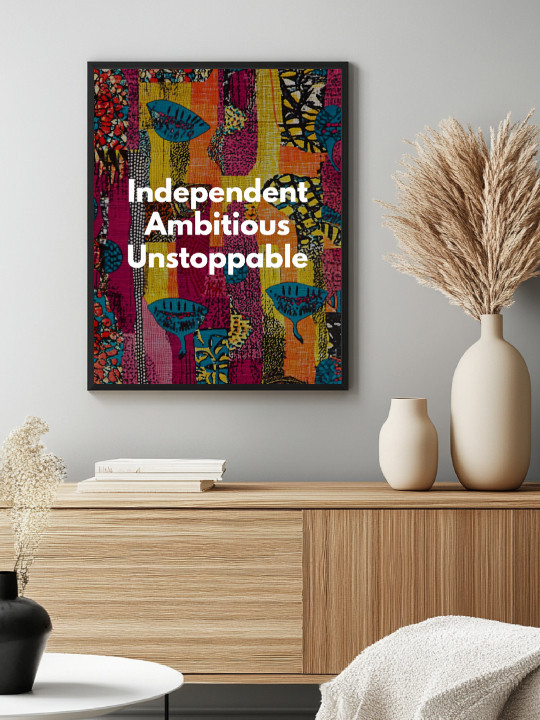Affiche encadrée - Ambitious-Accueil-OUESO