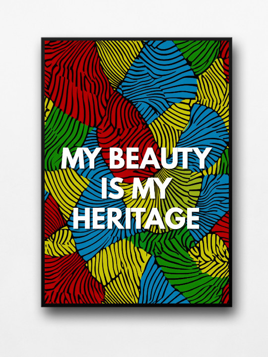 Framed poster - Heritage-Accueil-OUESO
