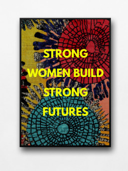 Affiche encadrée - Strong futures