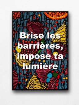Framed poster - Lumière