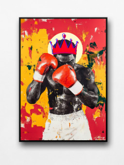 Framed poster - Boxe